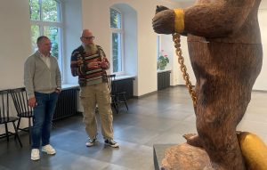 Māris Martinsons kultūras pasākumā.