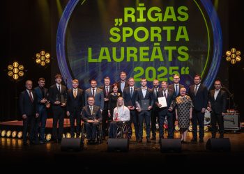 Rīga godina savus labākos – pasniegtas balvas “Rīgas sporta laureāts 2025”