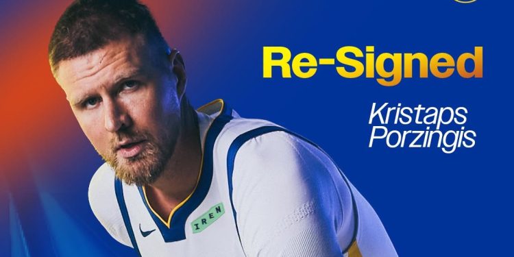 Kristaps Porziņģis noslēdz jaunu līgumu ar «Warriors» – Goldensteita turpina veidot sastāvu cīņai par titulu