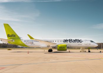 airBaltic atzīmē gadadienu ar 70 miljoniem pārvadātu pasažieru