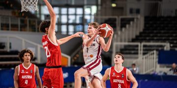 U18 juniori: Eiropas čempionātā finišs 14. pozīcijā, zaudējot vietu A divīzijā