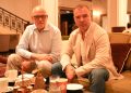 Uzņēmējs Māris Martinsons un Viesturs Koziols sarunā par Latvijas hokeju